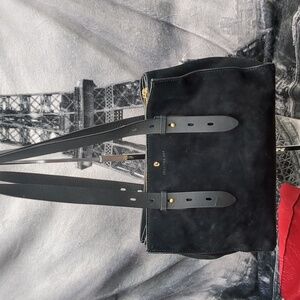 Spartina Siren Taylor suede tote